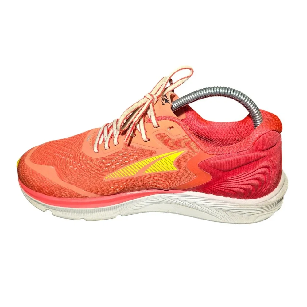 Altra Torin 5 Mens Orange Red Running Shoes AL0A547X662 Zero Drop Sneakers 8.5